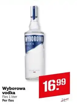 Coop Wyborowa vodka aanbieding