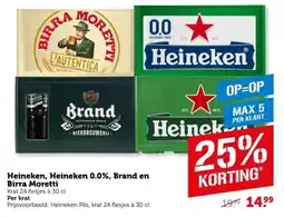 Coop Heineken, Heineken 0.0%, Brand en aanbieding