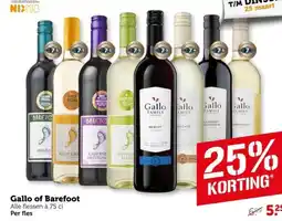 Coop Gallo of Barefoot aanbieding