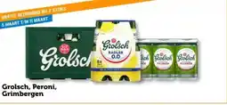 Coop Grolsch, Peroni, Grimbergen aanbieding