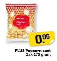 Coop PLUS Popcorn zoet aanbieding