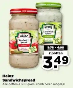 PLUS Heinz Sandwichspread aanbieding