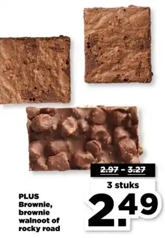 PLUS PLUS Brownie, brownie walnoot of rocky road aanbieding