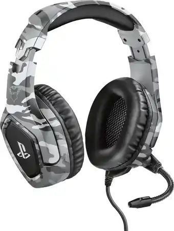 Bol.com Trust GXT 488 Forze – Bedrade Gaming Headset - Geschikt voor PS4 & PS5 - Camo Grijs aanbieding