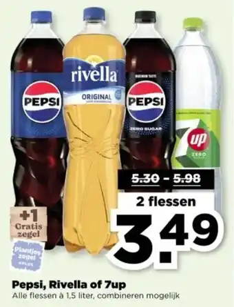 PLUS Pepsi, Rivella of 7up aanbieding