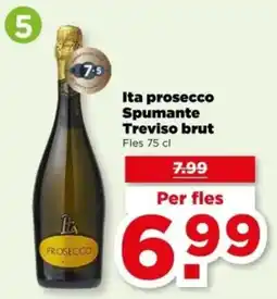 PLUS Ita prosecco Spumante Treviso brut aanbieding