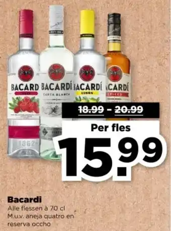 PLUS Bacardi aanbieding