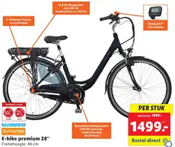 Lidl E-bike premium 28" aanbieding