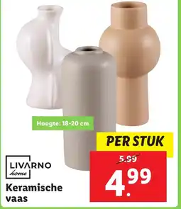 Lidl Keramische vaas aanbieding