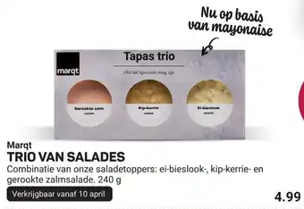 Ekoplaza Marqt Trio van salades aanbieding