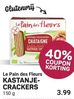 Ekoplaza Le Pain des Fleurs Kastanjecrackers aanbieding