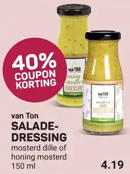 Ekoplaza Van ton salade dressing aanbieding