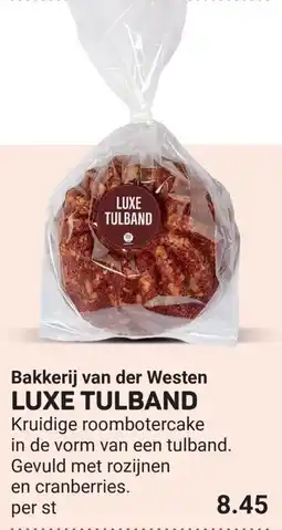 Ekoplaza Bakkerij van der Westen Luxe tulband aanbieding