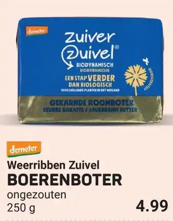 Ekoplaza Weerribben Zuivel Boerenboter aanbieding