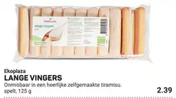 Ekoplaza Ekoplaza Lange vingers aanbieding