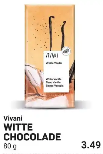 Ekoplaza Vivani witte chocolade aanbieding