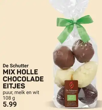 Ekoplaza De schutter mix holle chocolade eitjes aanbieding