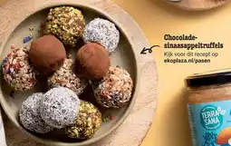 Ekoplaza Chocolade sinaasappeltruffels aanbieding