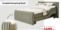 Woonsquare Complete boxspring Royal aanbieding