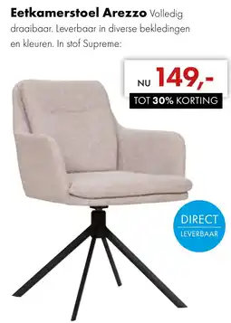 Woonsquare Eetkamerstoel Arezzo aanbieding