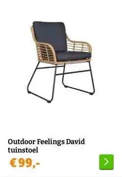 Obelink Outdoor Feelings David tuinstoel aanbieding