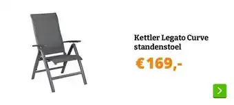 Obelink Kettler Legato Curve standenstoel aanbieding