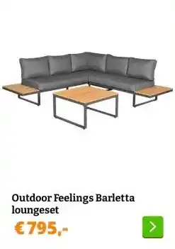 Obelink Outdoor Feelings Barletta loungeset aanbieding