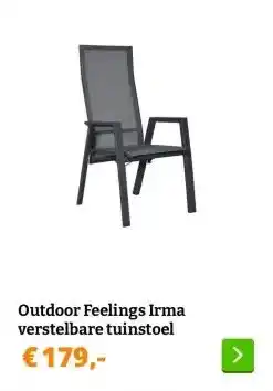 Obelink Outdoor Feelings Irma verstelbare tuinstoel aanbieding