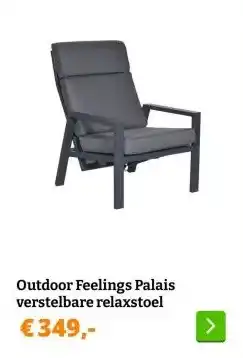 Obelink Outdoor Feelings Palais verstelbare relaxstoel aanbieding