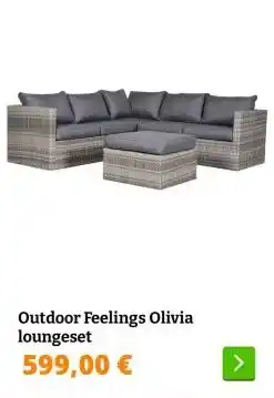 Obelink Outdoor Feelings Olivia loungeset aanbieding