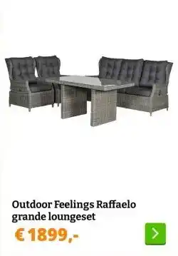 Obelink Outdoor Feelings Raffaelo grande loungeset aanbieding