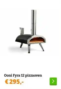 Obelink Ooni Fyra 12 pizzaoven aanbieding