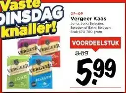 Vomar Voordeelmarkt Vergeer Kaas aanbieding