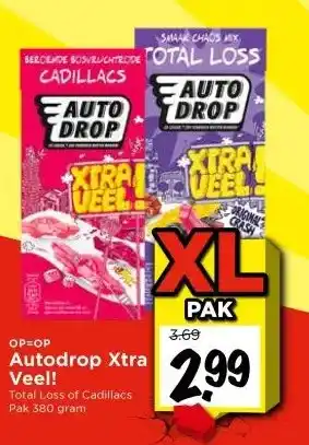 Vomar Voordeelmarkt Autodrop Xtra Veel! aanbieding