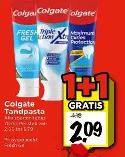 Vomar Voordeelmarkt Colgate Tandpasta aanbieding