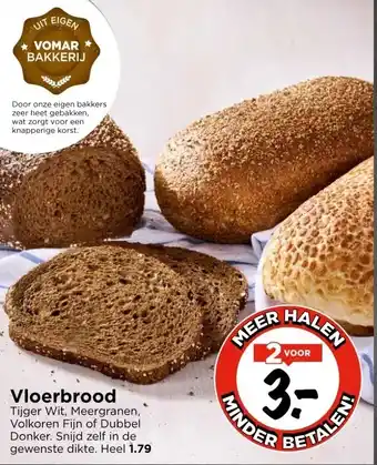 Vomar Voordeelmarkt Vloerbrood aanbieding