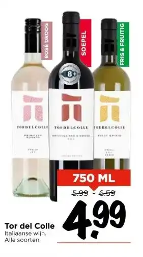 Vomar Voordeelmarkt Tor del Colle aanbieding