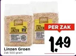 Vomar Voordeelmarkt Linzen Groen aanbieding