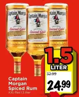 Vomar Voordeelmarkt Captain Morgan Spiced Rum aanbieding