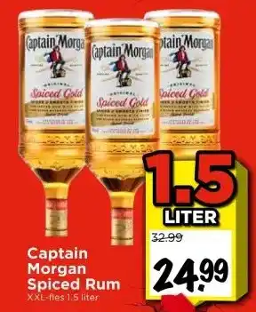 Vomar Voordeelmarkt Captain Morgan Spiced Rum aanbieding