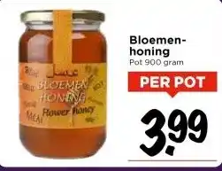 Vomar Voordeelmarkt Bloemen- honing aanbieding