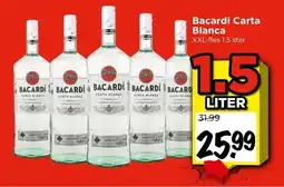 Vomar Voordeelmarkt Bacardi Carta Blanca aanbieding