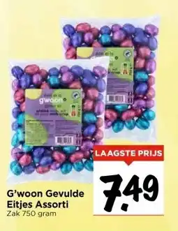 Vomar Voordeelmarkt G'woon Gevulde Eitjes Assorti aanbieding