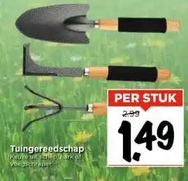 Vomar Voordeelmarkt Tuingereedschap aanbieding