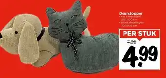 Vomar Voordeelmarkt Deurstopper aanbieding