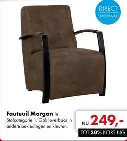 Woonsquare Fauteuil Morgan aanbieding