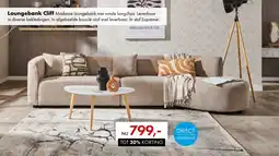 Woonsquare Loungebank Cliff aanbieding