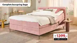 Woonsquare Complete boxspring Saga aanbieding