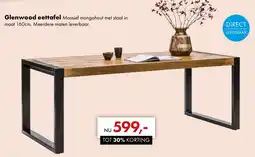 Woonsquare Glenwood eettafel aanbieding