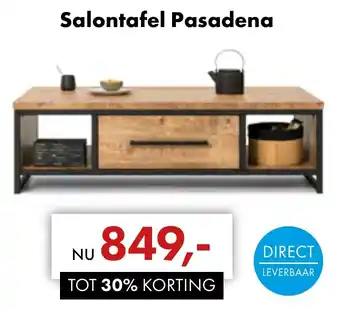 Woonsquare Salontafel Pasadena aanbieding